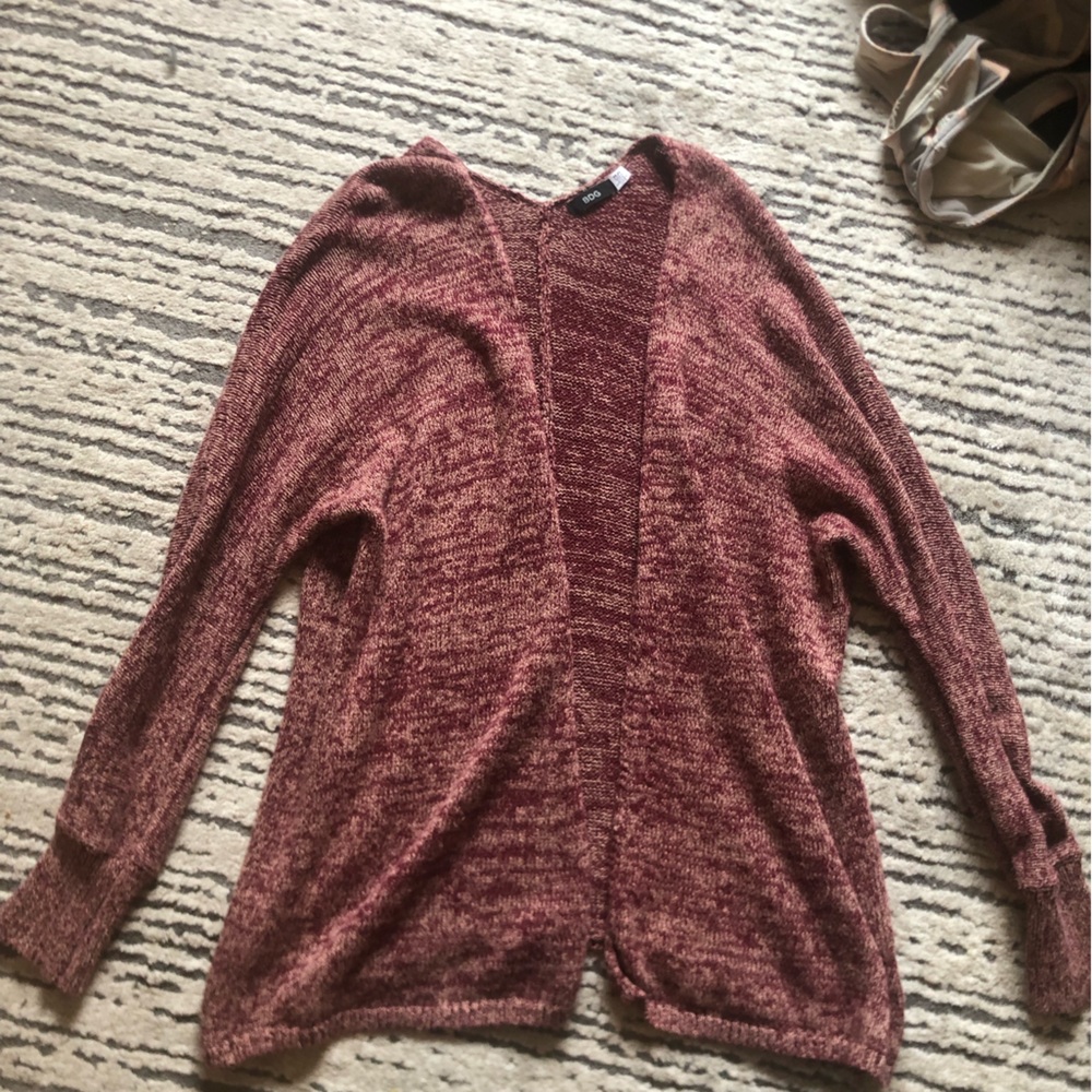 Reddish pink urban outfitters cardigan